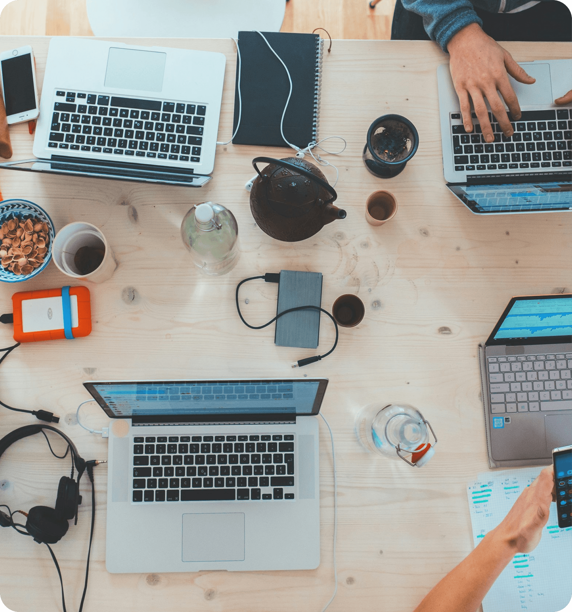 Paso 3 del proceso - Comenzamos el trabajo